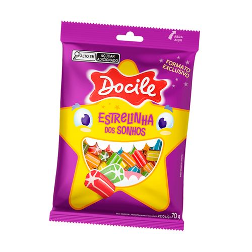 Bala Estrelinha dos Sonhos 70g Docile-2-